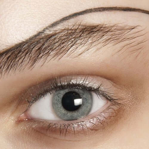 Dessiné d'un sourcil au crayon