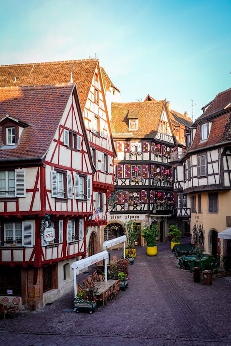 Maisons à colombages en Alsace