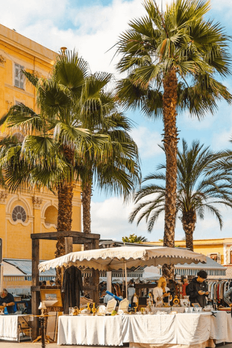 Un marché à Nice
