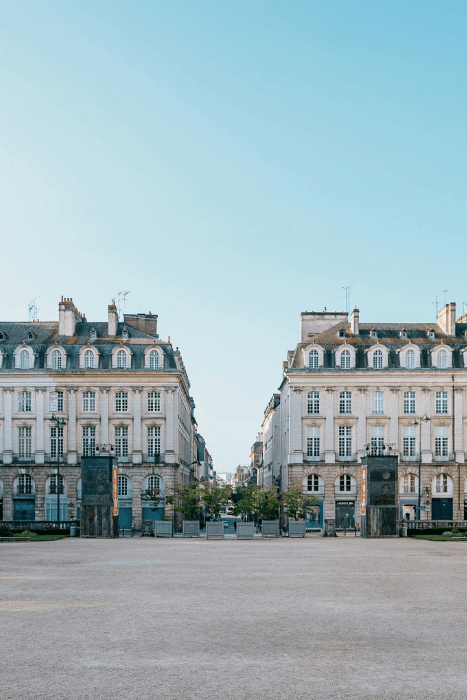 Place du Parlement à Rennes