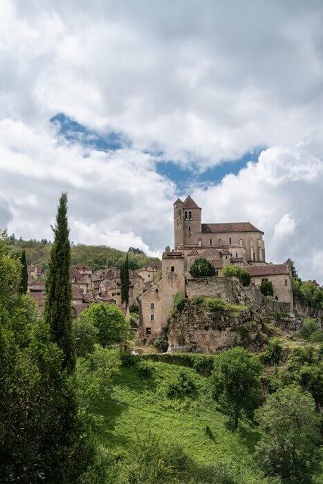Village Saint-Cirq-Lapopie d'Occitanie