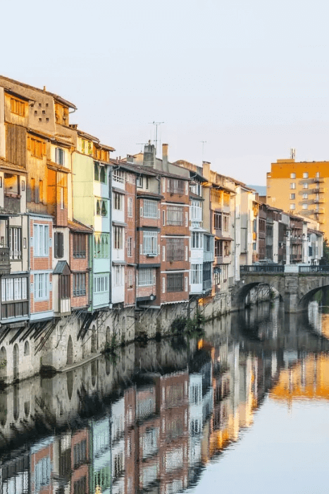 Maisons au bord du Tarn à Castres