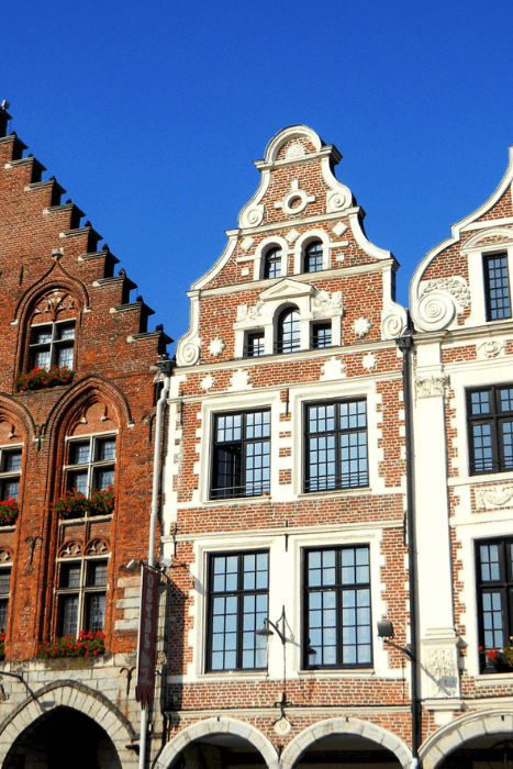 Des maisons à colombages à Valenciennes