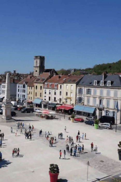 Place de la République à Vesoul