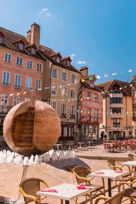 Place Saint Vincent à Chalon-sur-Saône