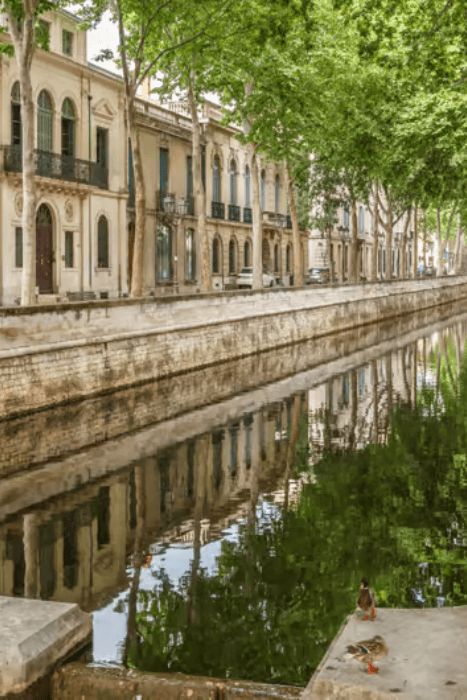 Quai de La Fontaine à Nîmes
